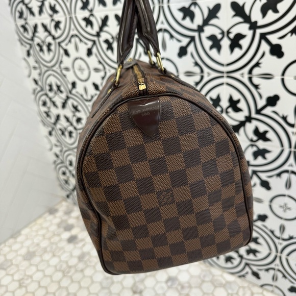 Speedy 30 Damier Ebene USED and in EUC Comes With Dust Bag - Picture 4 of 16